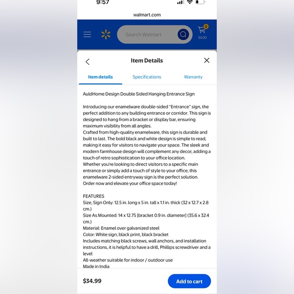 Entrance Sign - Picture 11 of 16